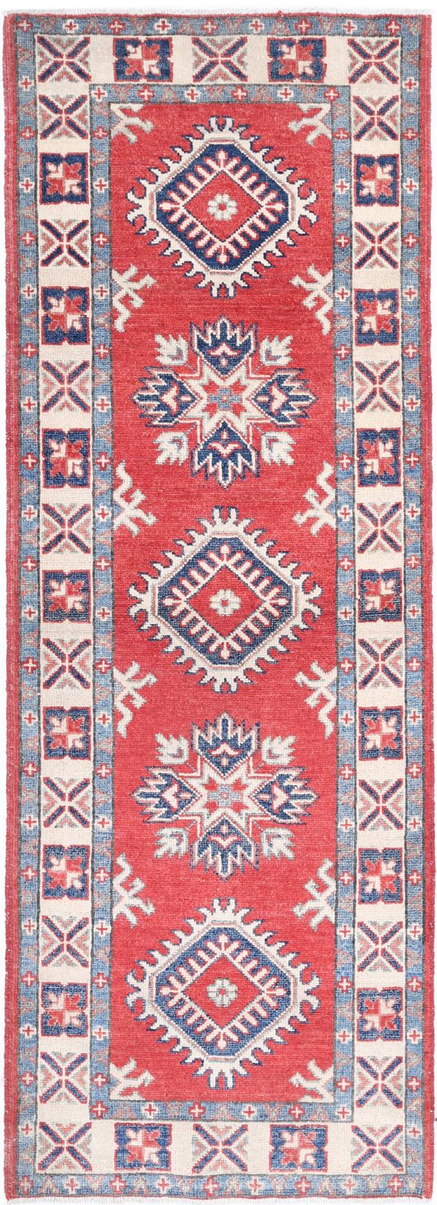 Kazak 2’ 2″ x 6’ 5″ - No. AV78909 - ALRUG Rug Store