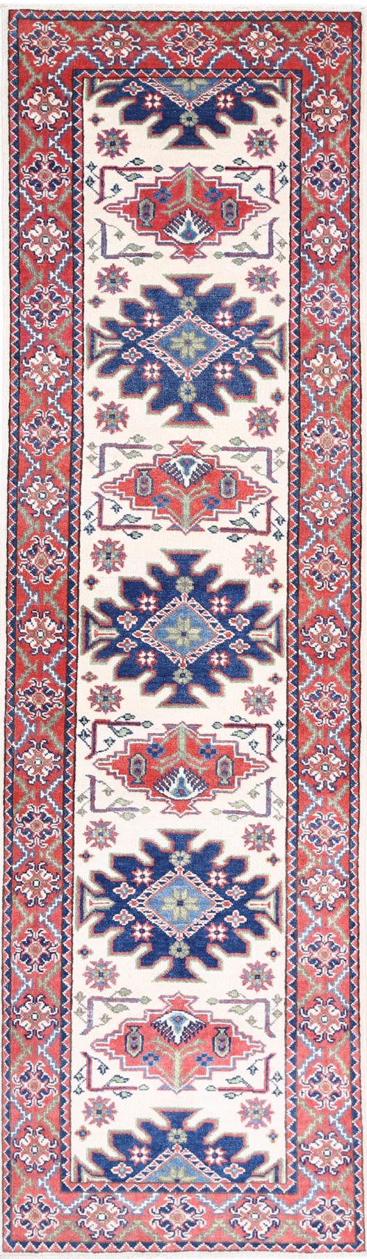 Kazak 2’ 6″ x 9’ 7″ - No. AV45101 - ALRUG Rug Store