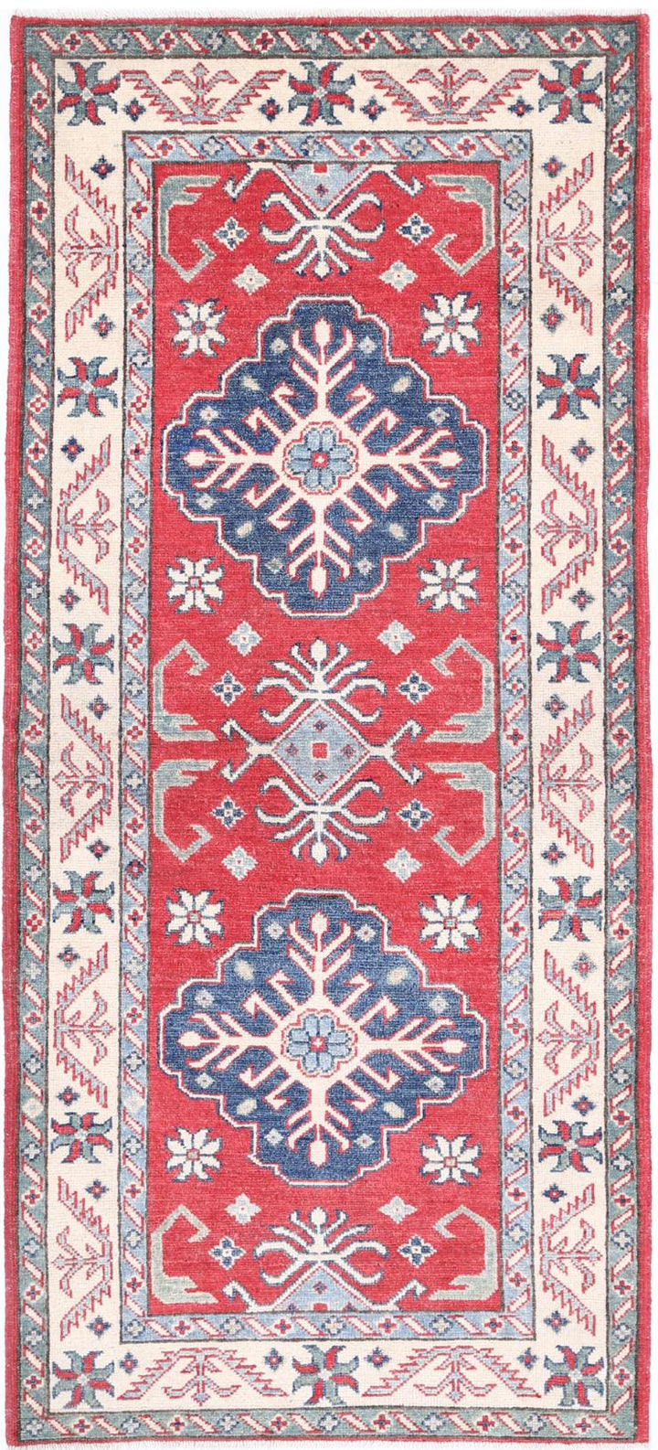 Kazak 2’ 7″ x 6’ 2″ - No. AV90658 - ALRUG Rug Store