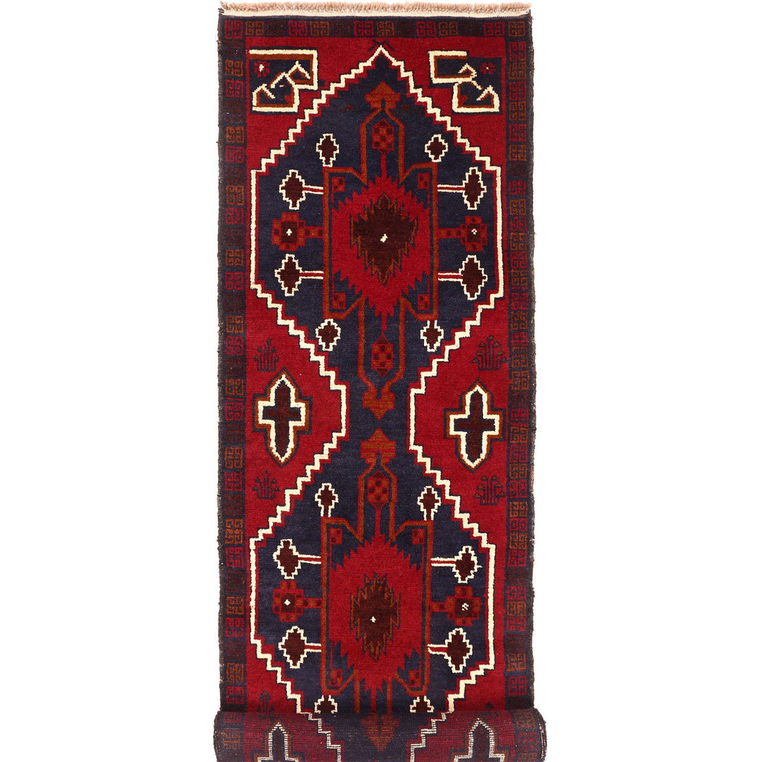Baluchi Runner 2' 4 x 9' 5 (ft) - No. AL29556 - ALRUG Rug Store