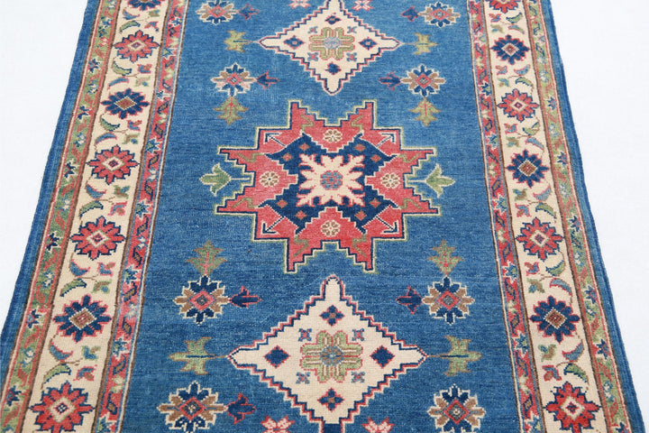 Kazak 3’ 2″ x 4’ 9″ - No. AV39376 - ALRUG Rug Store