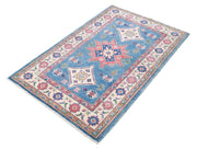 Kazak 3’ 2″ x 4’ 10” - No. AV27987 - ALRUG Rug Store