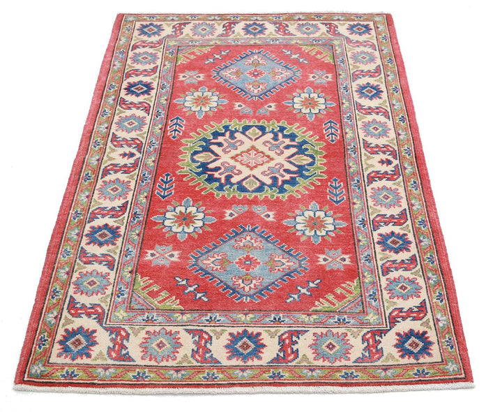 Kazak 3’ 0″ x 4’ 8″ - No. AV83273 - ALRUG Rug Store