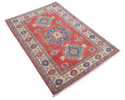 Kazak 3’ 3″ x 4’ 9″ - No. AV43362 - ALRUG Rug Store