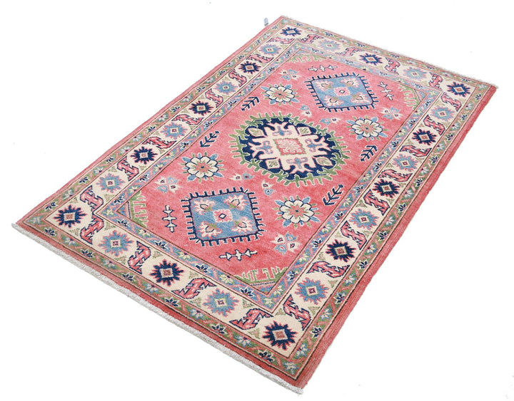 Kazak 3’ 1″ x 4’ 9″ - No. AV99101 - ALRUG Rug Store