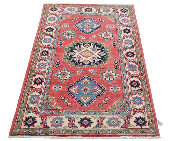 Kazak 3’ 1″ x 4’ 9″ - No. AV99101 - ALRUG Rug Store