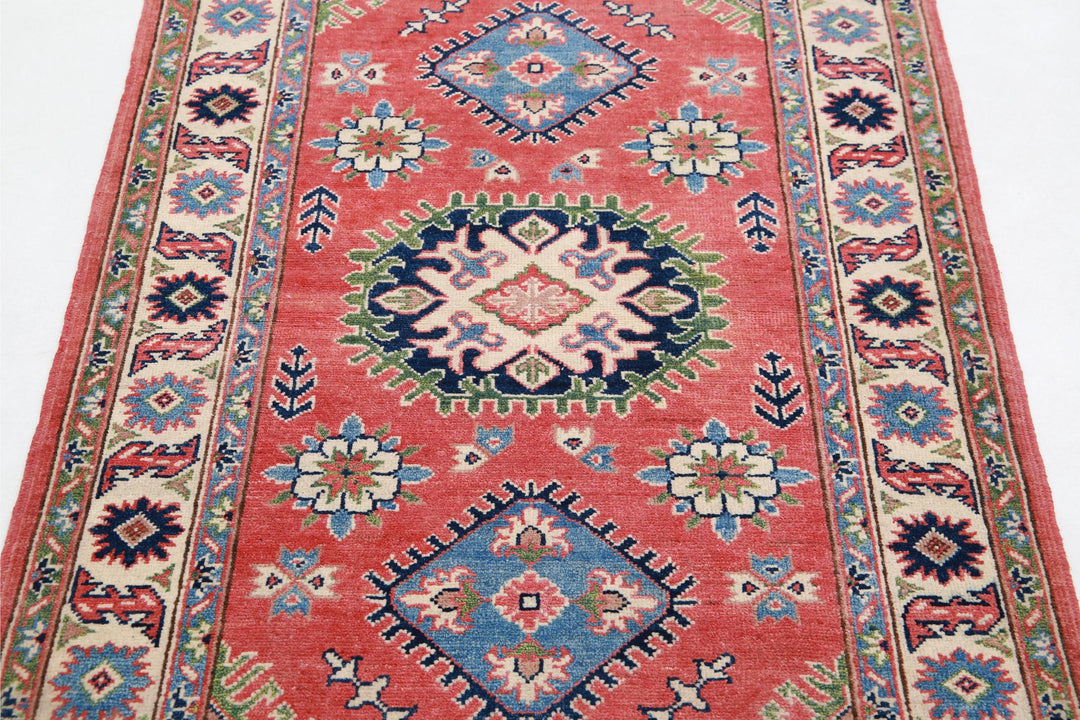 Kazak 3’ 1″ x 4’ 9″ - No. AV99101 - ALRUG Rug Store