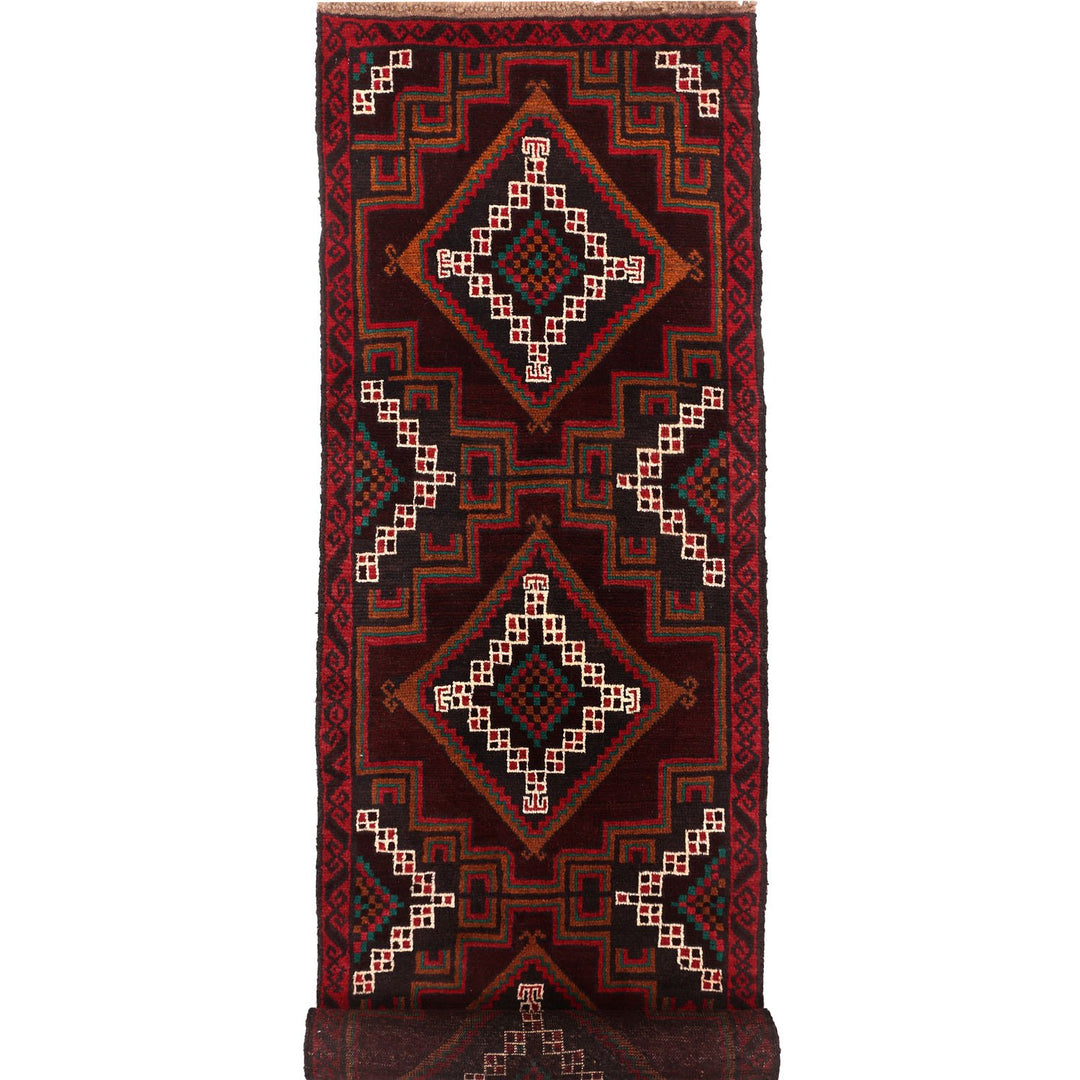 Baluchi Runner 2' 5 x 10' (ft) - No. AL54198 - ALRUG Rug Store
