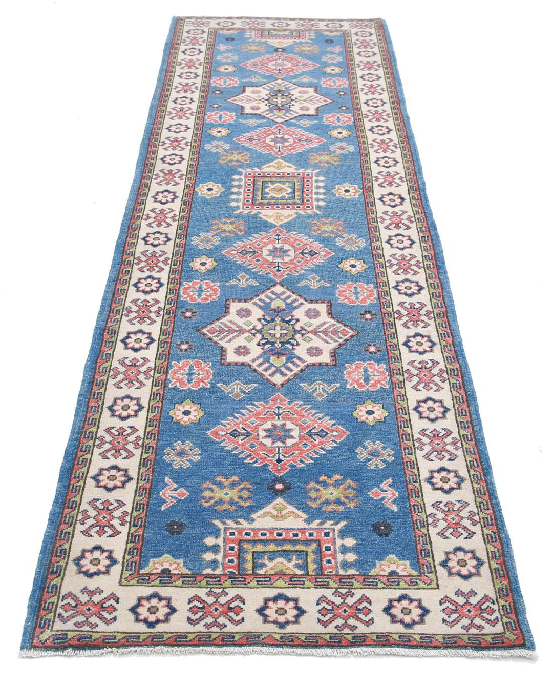 Kazak 2’ 7″ x 9’ 7″ - No. AV34121 - ALRUG Rug Store