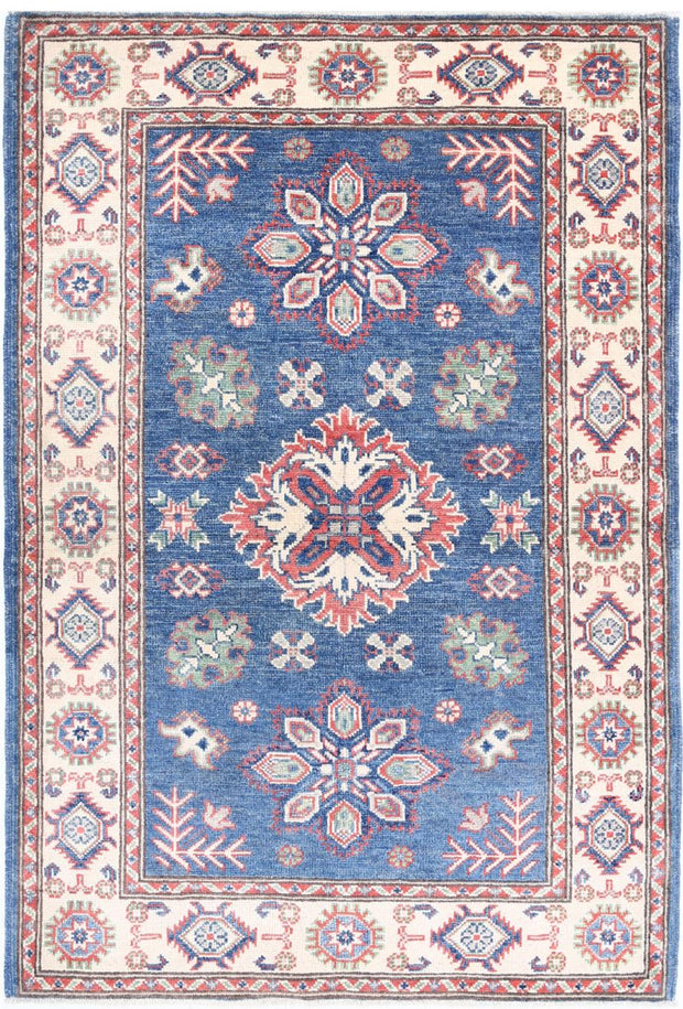 Kazak 3’ 3″ x 4’ 10” - No. AV70782 - ALRUG Rug Store