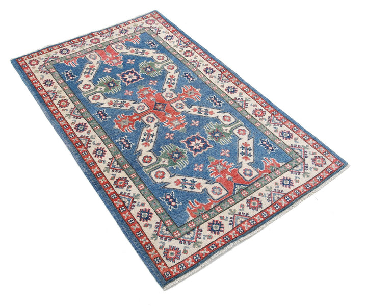 Kazak 3’ 0″ x 5’ 0″ - No. AV31228 - ALRUG Rug Store