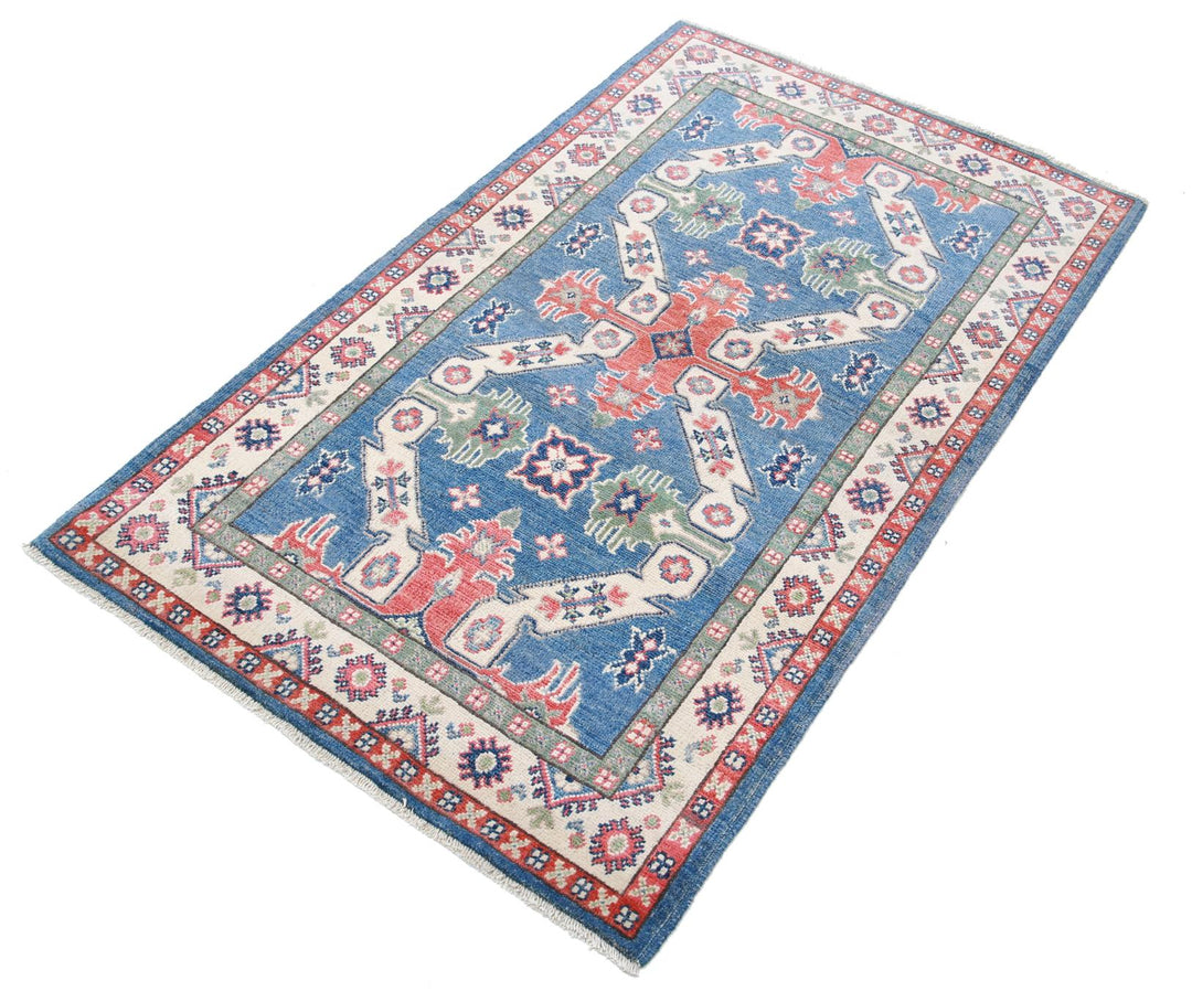 Kazak 3’ 0″ x 5’ 0″ - No. AV31228 - ALRUG Rug Store