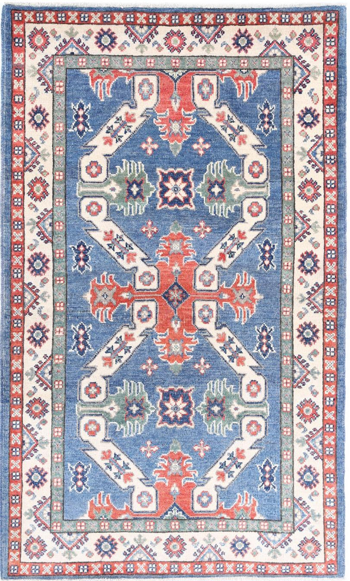 Kazak 3’ 0″ x 5’ 0″ - No. AV31228 - ALRUG Rug Store