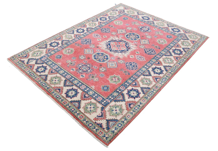 Kazak 4’ 10” x 6’ 0″ - No. AV77844 - ALRUG Rug Store