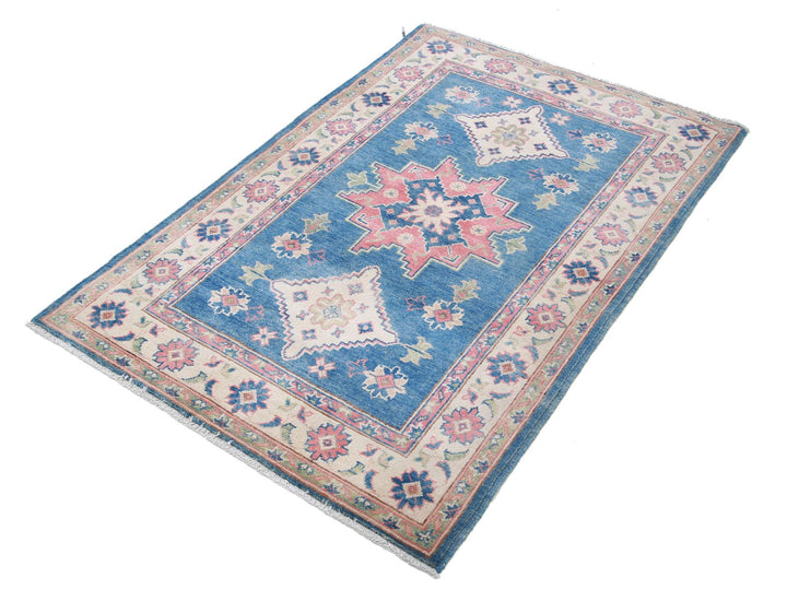 Kazak 3’ 2″ x 4’ 10” - No. AV39607 - ALRUG Rug Store
