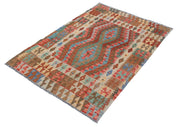 Kilim 3’ 5″ x 5’ 2″ - No. AV41356 - ALRUG Rug Store