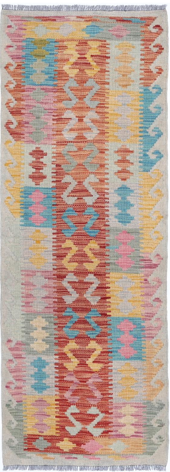 Kilim 2’ 0″ x 5’ 8″ - No. AV96356 - ALRUG Rug Store