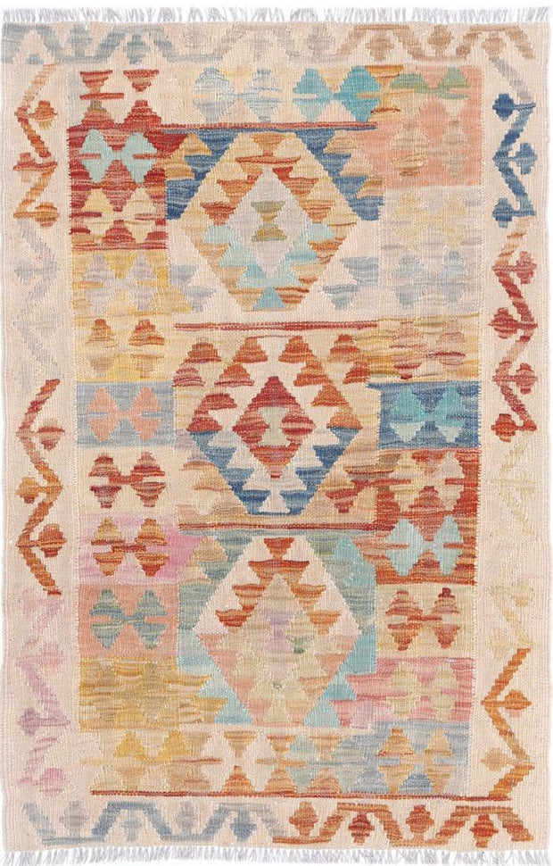 Kilim 2’ 5″ x 3’ 10” - No. AV49445 - ALRUG Rug Store