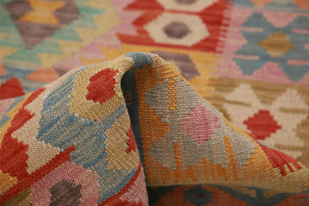 Kilim 3’ 4″ x 4’ 10” - No. AV49135 - ALRUG Rug Store