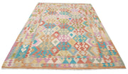 Kilim 6’ 5″ x 9’ 8″ - No. AV36839 - ALRUG Rug Store