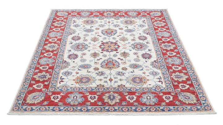 Ziegler 4’ 10” x 6’ 2″ - No. AV64397 - ALRUG Rug Store