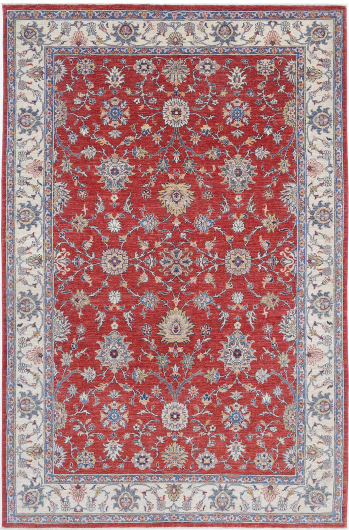 Ziegler 6’ 5″ x 9’ 9″ - No. AV38896 - ALRUG Rug Store