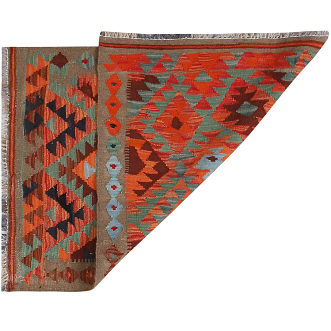 Vegetable Kilim 2' 4" x 3' 4" - No. AL93131