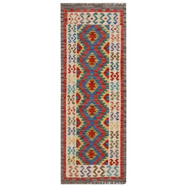 Vegetable Kilim 2' x 5'7" - No. AL10771
