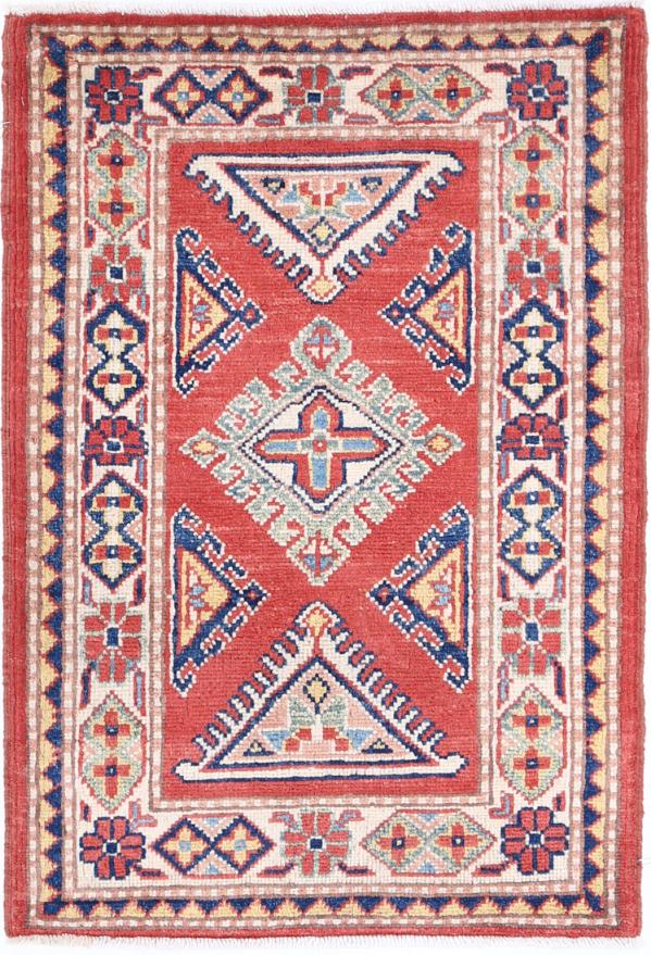 Kazak 2’ 1″ x 3’ 1″ - No. AV84590 - ALRUG Rug Store