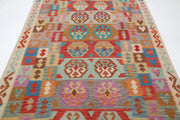 Kilim 6’ 2″ x 9’ 10” - No. AV17896 - ALRUG Rug Store