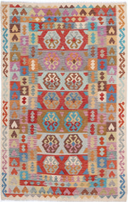 Kilim 6’ 2″ x 9’ 10” - No. AV17896 - ALRUG Rug Store