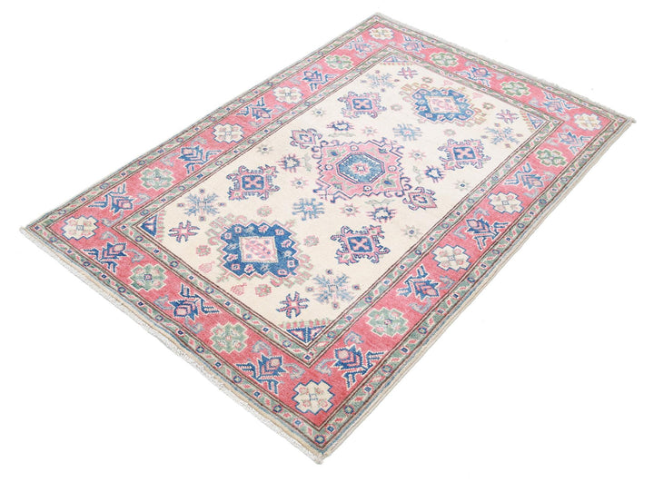 Kazak 3’ 3″ x 4’ 8″ - No. AV78469 - ALRUG Rug Store
