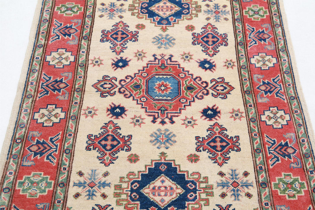 Kazak 3’ 1″ x 4’ 10” - No. AV91759 - ALRUG Rug Store