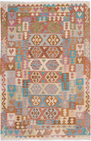 Kilim 6’ 3″ x 9’ 8″ - No. AV13046 - ALRUG Rug Store