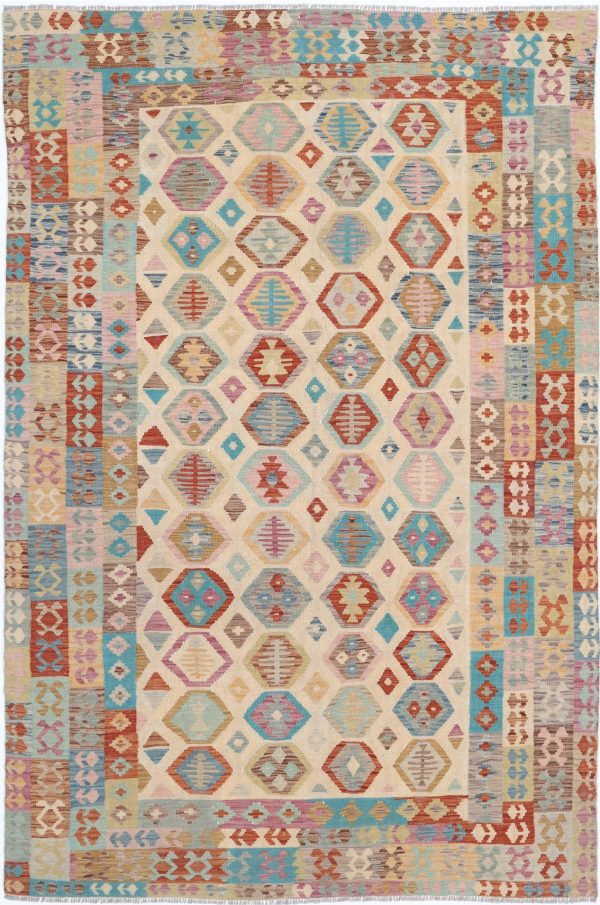 Kilim 6’ 4″ x 9’ 9″ - No. AV50272