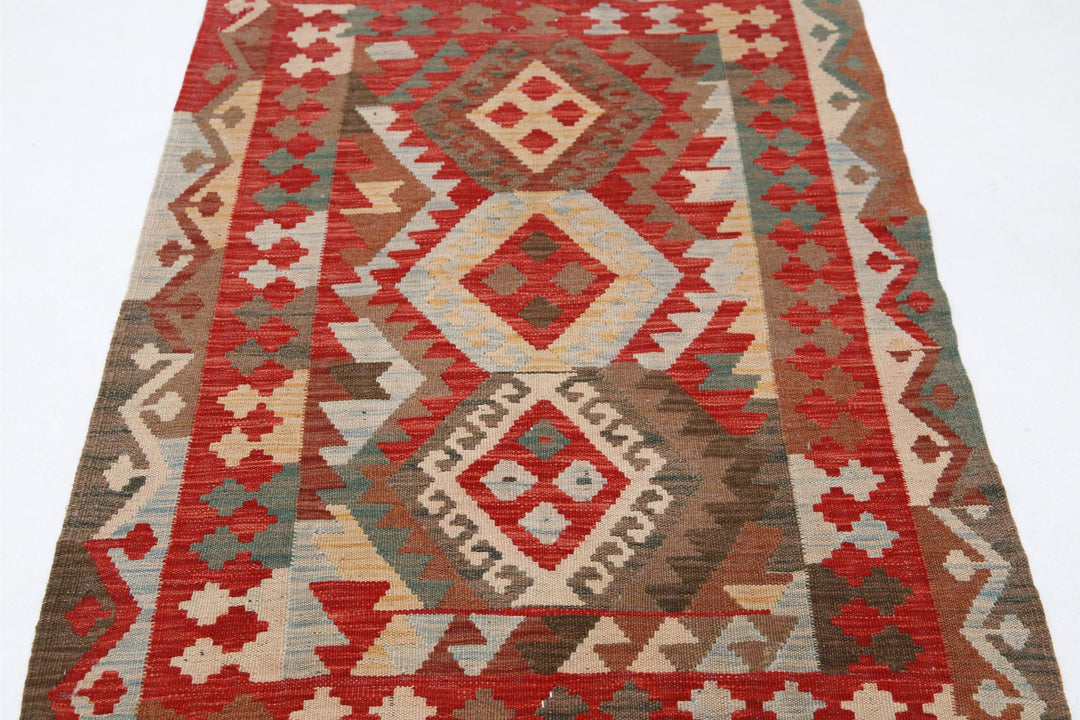 Kilim 3’ 2″ x 4’ 10” - No. AV86254 - ALRUG Rug Store