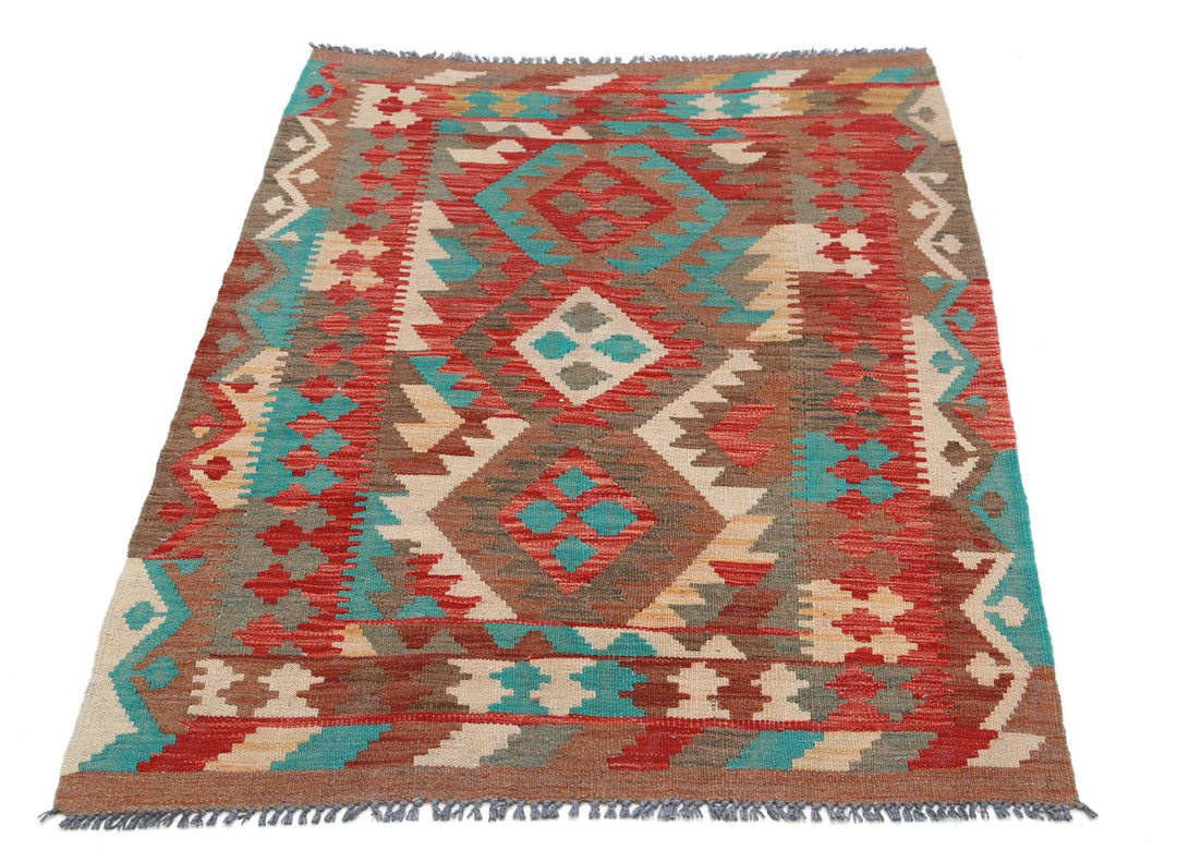Kilim 3’ 2″ x 4’ 10” - No. AV76711 - ALRUG Rug Store