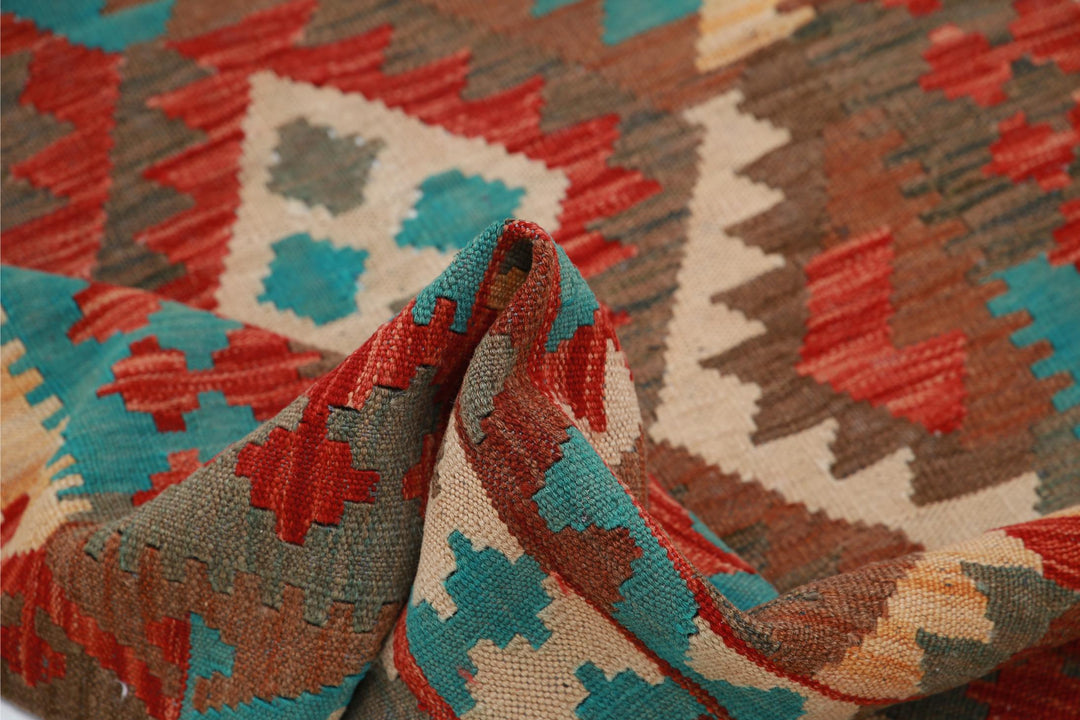 Kilim 3’ 2″ x 4’ 10” - No. AV76711 - ALRUG Rug Store