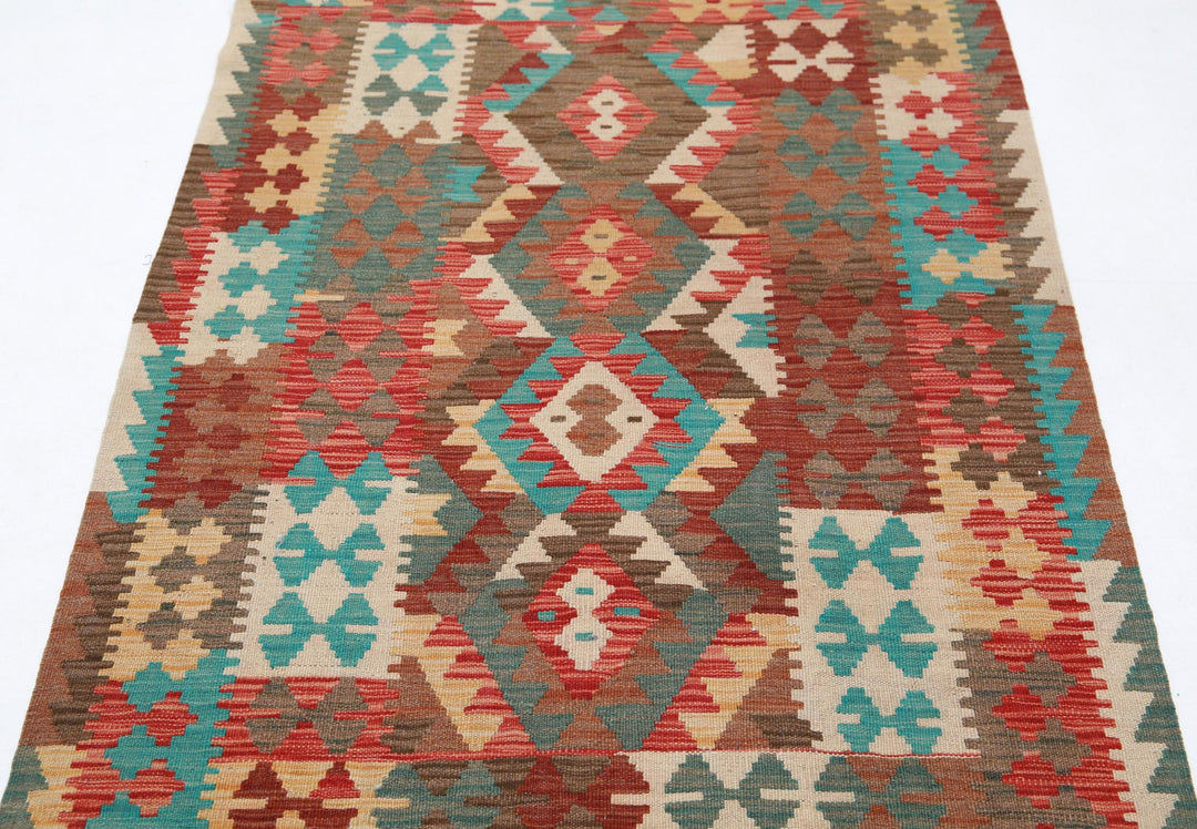 Kilim 3’ 1″ x 5’ 1″ - No. AV22390 - ALRUG Rug Store