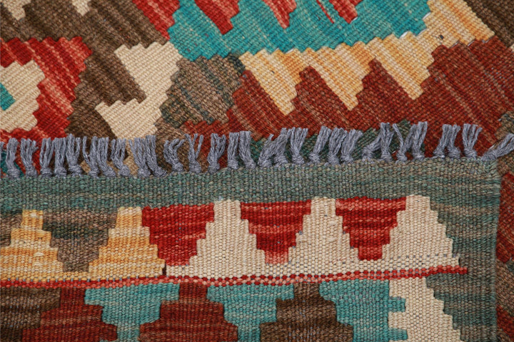 Kilim 3’ 1″ x 5’ 1″ - No. AV22390 - ALRUG Rug Store