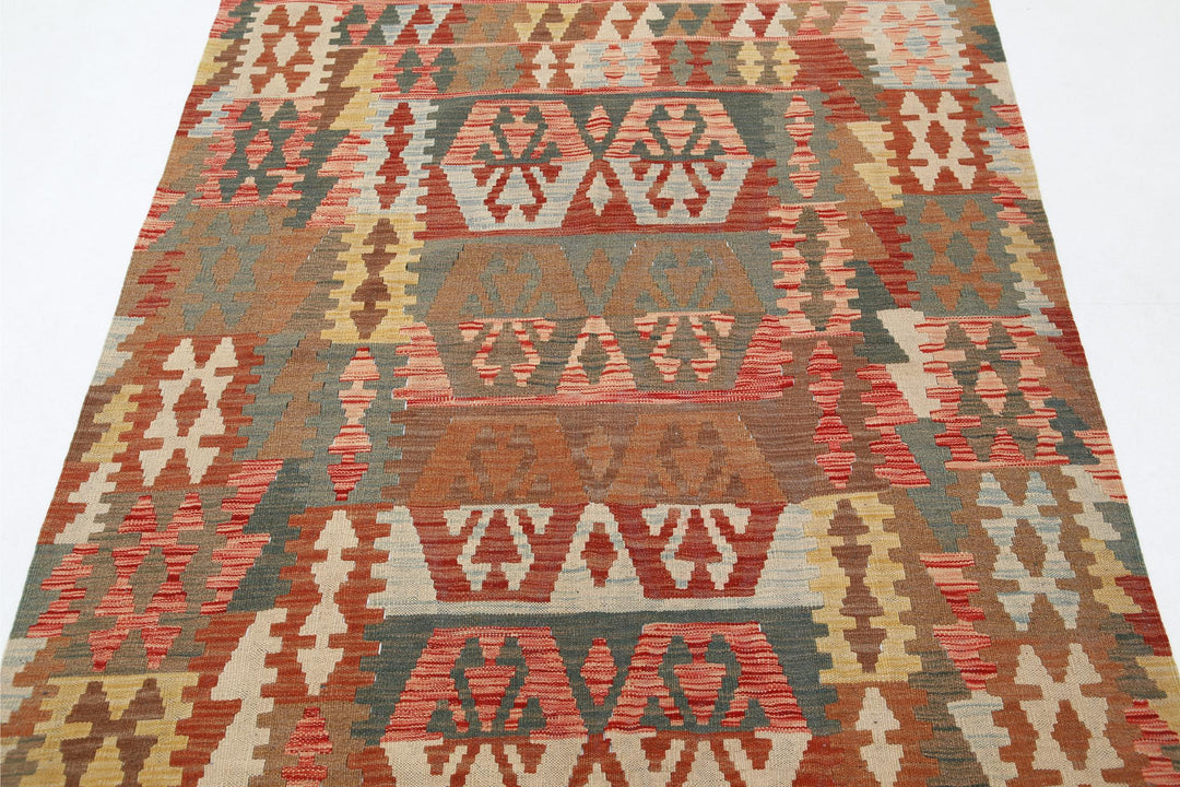 Kilim 4’ 3″ x 6’ 6″ - No. AV55953 - ALRUG Rug Store