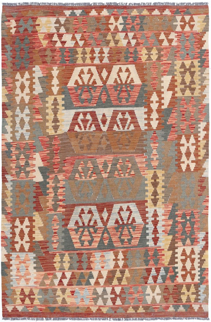 Kilim 4’ 3″ x 6’ 6″ - No. AV55953 - ALRUG Rug Store