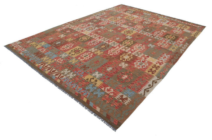 Kilim 8’ 1″ x 11’ 7″ - No. AV33443 - ALRUG Rug Store