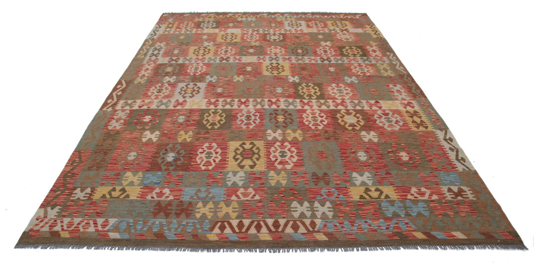 Kilim 8’ 1″ x 11’ 7″ - No. AV33443 - ALRUG Rug Store