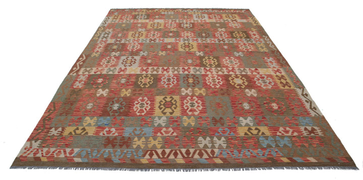 Kilim 8’ 1″ x 11’ 7″ - No. AV33443 - ALRUG Rug Store
