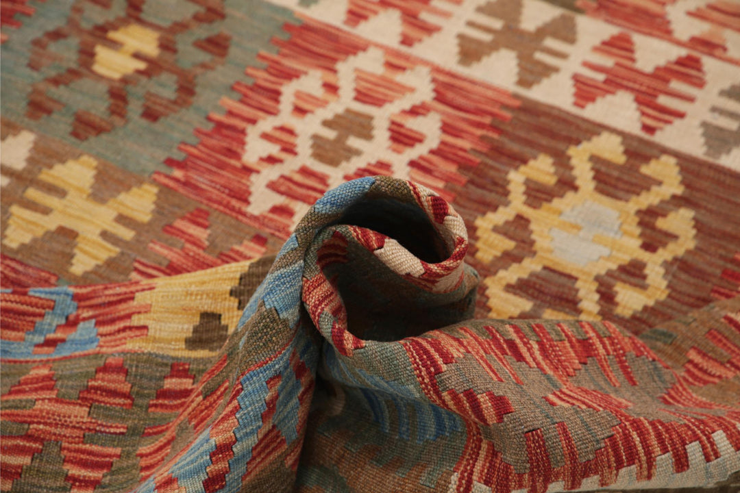 Kilim 8’ 1″ x 11’ 7″ - No. AV33443 - ALRUG Rug Store