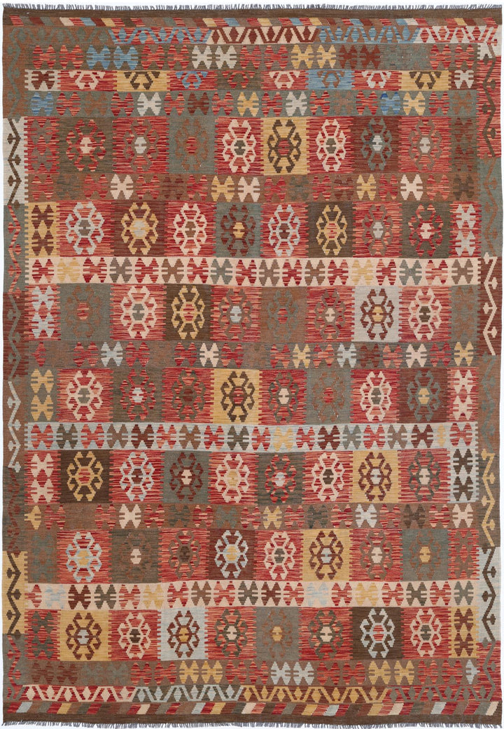 Kilim 8’ 1″ x 11’ 7″ - No. AV33443 - ALRUG Rug Store