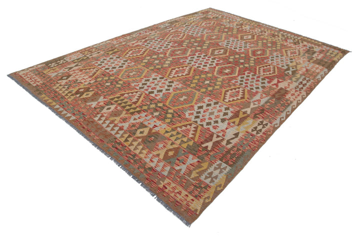 Kilim 7’ 10” x 11’ 7″ - No. AV15267 - ALRUG Rug Store
