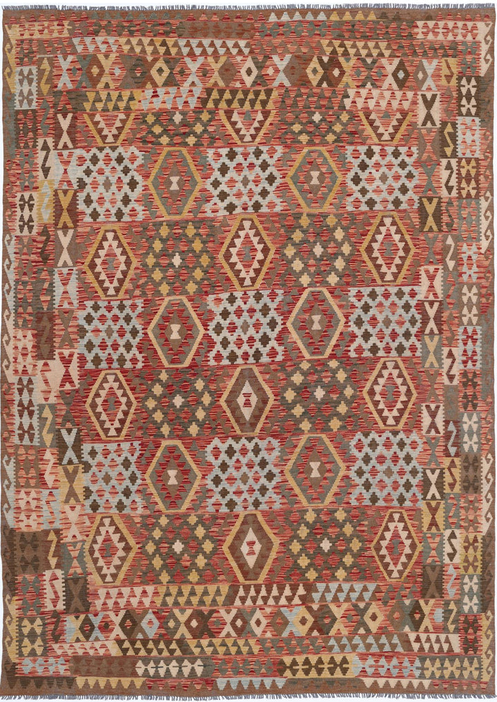 Kilim 7’ 10” x 11’ 7″ - No. AV15267 - ALRUG Rug Store