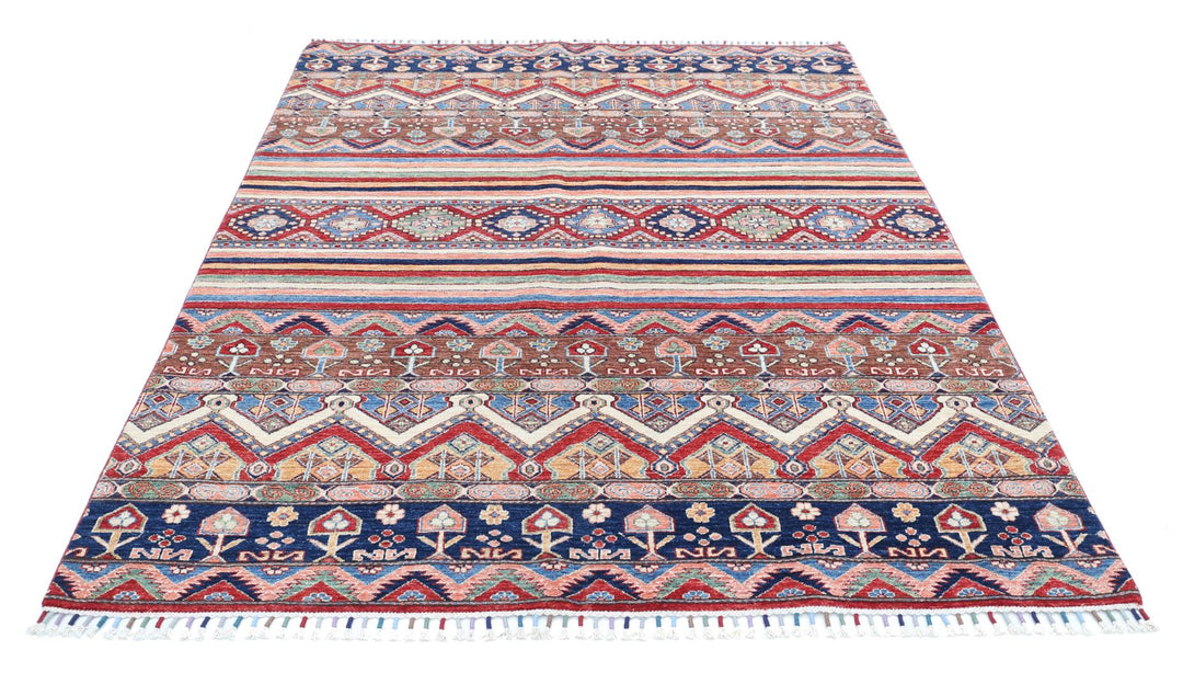 Ziegler 5’ 7″ x 7’ 4″ - No. AV60651 - ALRUG Rug Store